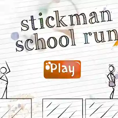 Stickman School Run